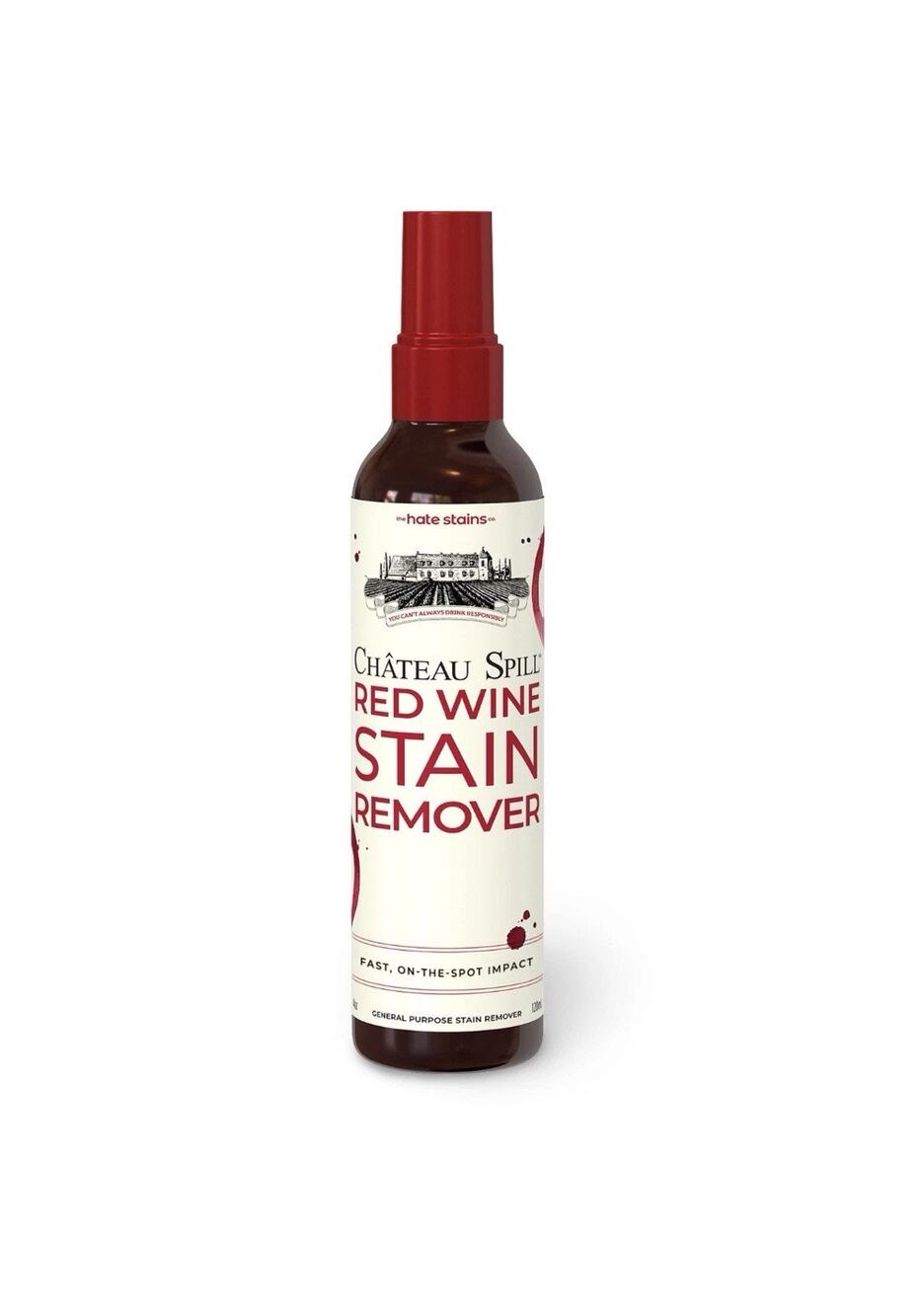 Red Wine Stain Remover - 4oz Spray Cleaner for Clothes, Tablecloth, Carpet, U...